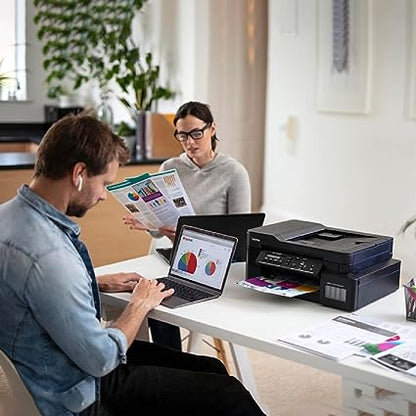Brother DCP-T820DW - Wi-Fi & Auto Duplex Color Ink Tank Multifunction All in One Printer for Home & Office