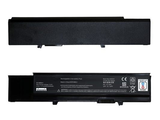 Lappy Power Laptop Battery For Dell V3400 Vostro 3500, 3700 Series Laptops, 11.1V 6 Cells 4400mAh Compatible
