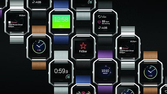 Fitbit Blaze Smart Fitness Watch,Time Display, Plum, Small 13.9cm X 17.0cm (5.5 - 6.7 inch)- Purple