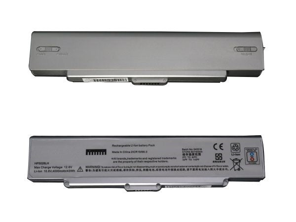Lappy Power Laptop Battery For SONY BPS2 SILVER , 11.1V 6 Cells 4400mAh Compatible