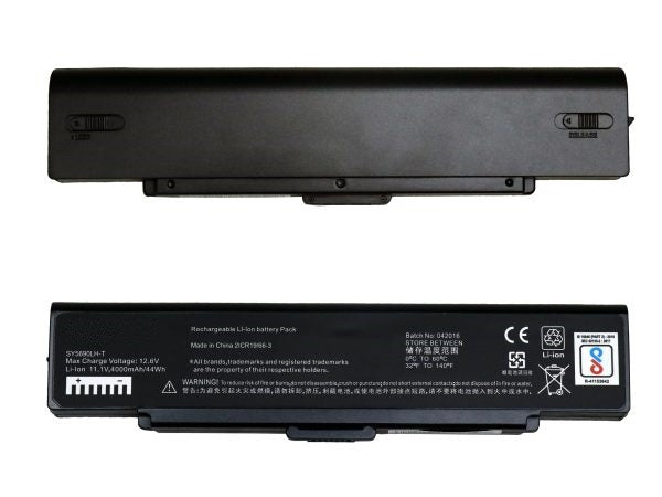 Lappy Power Laptop Battery For Sony BPS9 VGP-BPS9, VGP-BPS9A/B, VGP-BPS10 Laptops , 11.1V 6 Cells 5200mAh Compatible
