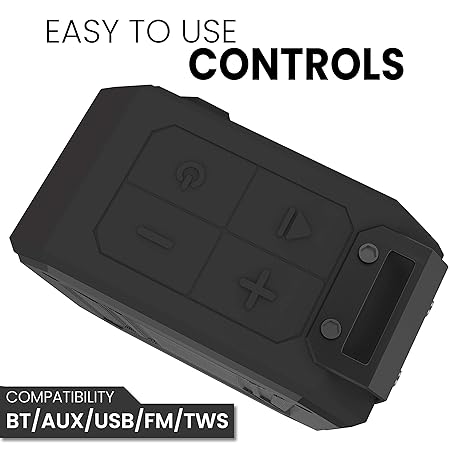 Staunch Thunder 600 6 Watt Truly Wireless Bluetooth Speaker (Black)