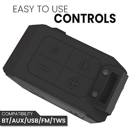 Staunch Thunder 600 6 Watt Truly Wireless Bluetooth Speaker (Black)