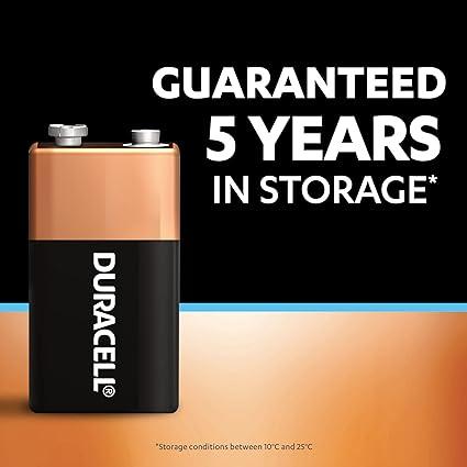 Duracell Ultra Alkaline 9V Battery, 2 Pcs