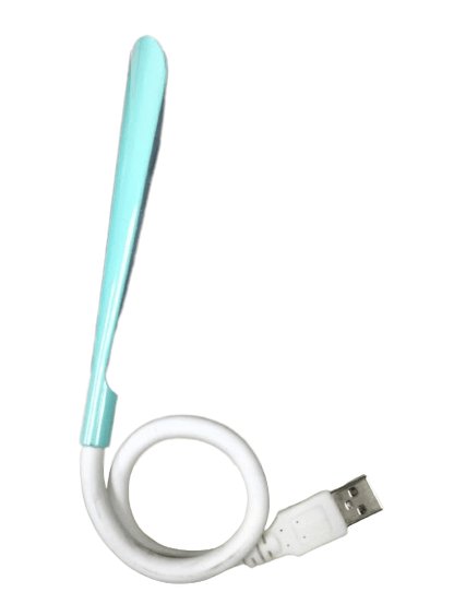 USB Lamp for Study Flexible USB LED Working on PC, Laptop, Powerbank Study Lamp (Blue/White)