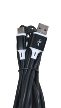 Champion USB to Type-C 3Amp Data Sync & Charging Cable Metal 3M for all Android & USB Type-C Devices (Black)