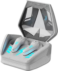 DEFY Gravity Turbo with Low Latency for Gaming, 30 Hours Playback, LED Lights Bluetooth Headset