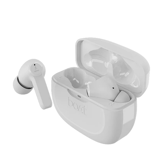 boAt Airdopes 393 ANC True Wireless in Ear Earbuds with 32dB Hybrid ANC, Quad Mics with ENx Tech, 30 Hours Playback