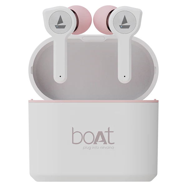 boAt Airdopes 402 Wireless Earbuds with Powerful 10mm Drivers, ENx Technology, ASAP Charge, 30Hours of Playback Time