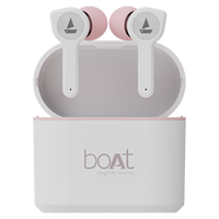 boAt Airdopes 402 Wireless Earbuds with Powerful 10mm Drivers, ENx Technology, ASAP Charge, 30Hours of Playback Time