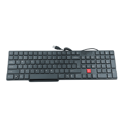 Wired USB Laptop Keyboard AD 510 for PC, Laptop & USB-Supported Devices (Black)