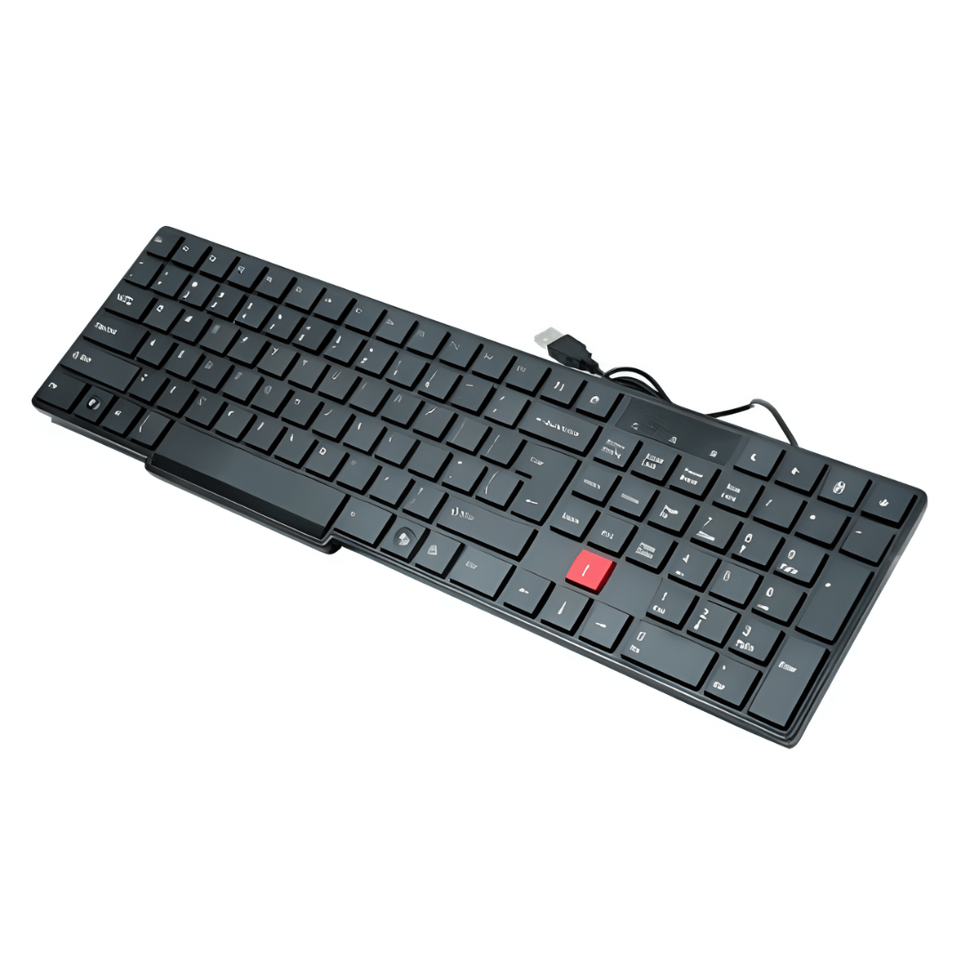 Wired USB Laptop Keyboard AD 510 for PC, Laptop & USB-Supported Devices (Black)