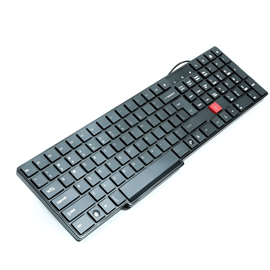 Wired USB Laptop Keyboard AD 510 for PC, Laptop & USB-Supported Devices (Black)