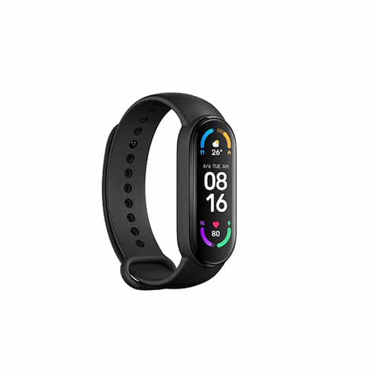 Mi Smart Band 6 - AMOLED Display, 30 Fitness Modes, SpO2 & HR Monitoring (Black)