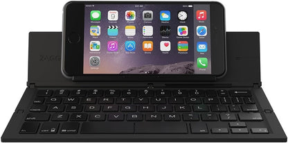 Zagg Pocket Wireless Handheld Tablet Keyboard Compatible with Desktop, Laptop, Mac