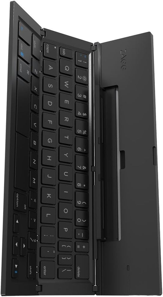 Zagg Pocket Wireless Handheld Tablet Keyboard Compatible with Desktop, Laptop, Mac