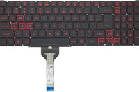 Laptop Keyboard for Acer Nitro 5 AN515-55, AN515-56, AN515-57, AN515-58, AN515-45,AN517-52 Backlight With Red Key