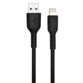 Champion USB to Lightning 3Amp Data Sync & Charging Cable Braided for all Apple & Lightning Port Devices (Black)