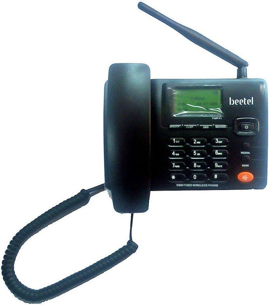 Beetel F1N GSM Fixed Wireless Landline Phone (Black)