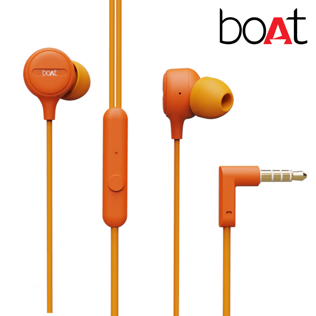 boAt Bassheads 103 Wired In-Ear Earphone with Mic