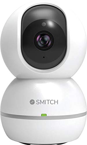 Smitch 360deg 1080p WiFi Smart Security Camera (White)