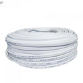 Cat 6 Cable, Flat CCTV Cable , Durable and High Strength CCTV Cable for Elevator Systems -90M (Coil Pack)