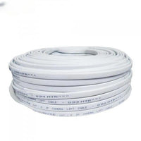 Cat 6 Cable, Flat CCTV Cable , Durable and High Strength CCTV Cable for Elevator Systems -90M (Coil Pack)