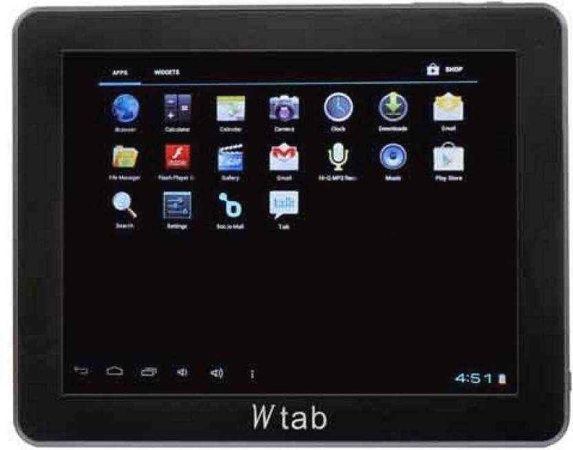 Champion Wtab 971 (24.63 cm) 9.7-Inch Dual Camera Android Tablet with 1GB RAM, 16GB Storage, and Wi-Fi Connectivity