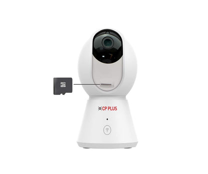 CP PLUS 360° 1080P 2MP Ezykam Wifi Security Camera (White)