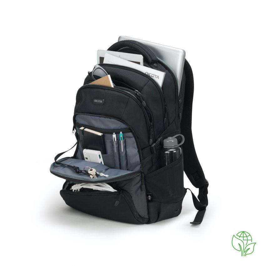 Dicota ECO Backpack SEEKER 13 For (39.62Cm) 15.6-Inch Laptops (Black)