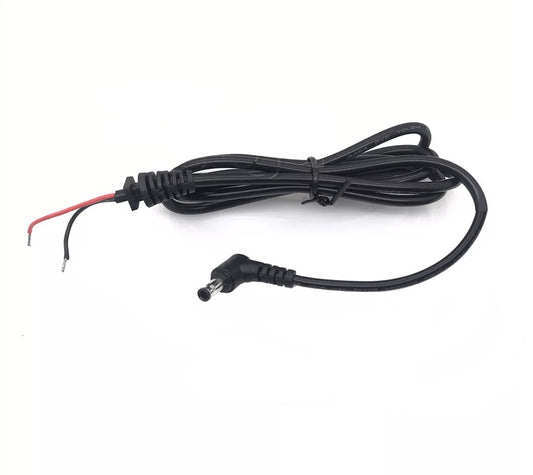 DC Power Cable 5.5×2.5mm Right Angle | L-Shape Adapter Charger Cable