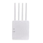 4G Wireless Wi-Fi Router With Sim Card Slot & 4 Antennas (White)