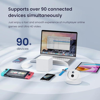 Tenda Nova MW6 Whole Home Mesh Dual Band 1200 Mbps Router WiFi System Coverage up to 6, (3-Pack) White