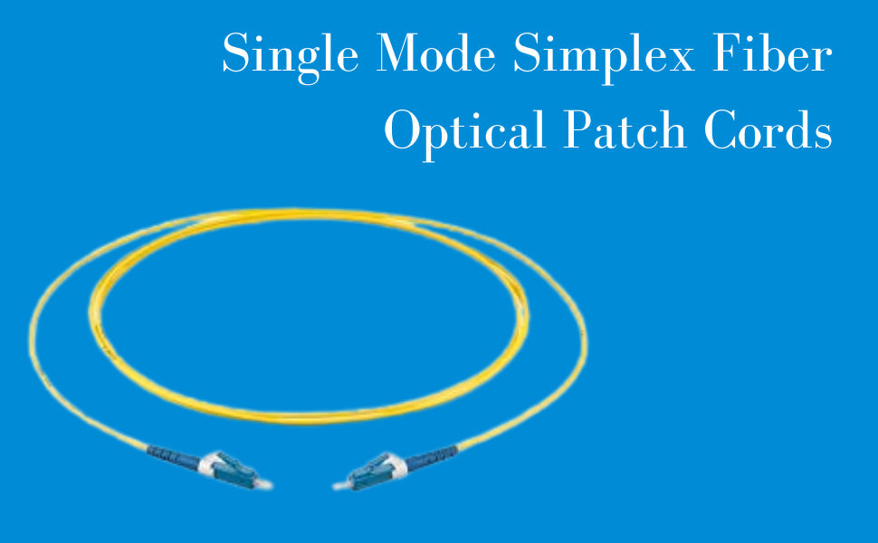 Revo LC/UPC to LC/UPC Single Mode Simplex Fiber Optical Patch Cords - 5 Metres