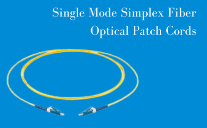 Revo LC/UPC to LC/UPC Single Mode Simplex Fiber Optical Patch Cords - 5 Metres