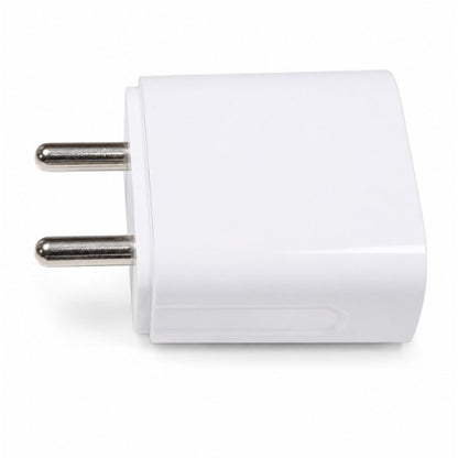 Champion 12W 5V/2.4A Dual USB Wall Charger | Fast Charging Adapter for Android & USB Devices | Quick Charge 3.0 Support (White)