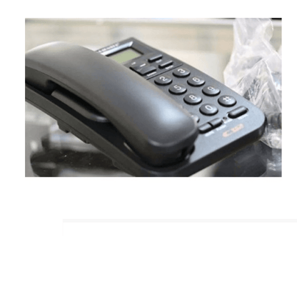 Oriental KX-T1555CID Corded Telephone Land line Phone with Caller ID Phone (Black)