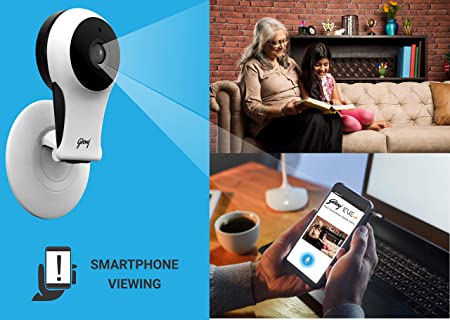 Godrej EVE NX Cube Security Camera, White