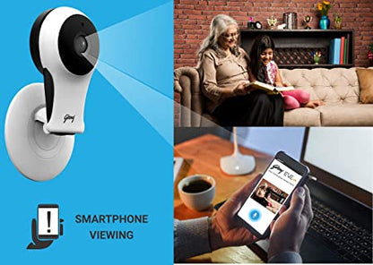 Godrej EVE NX Cube Security Camera, White