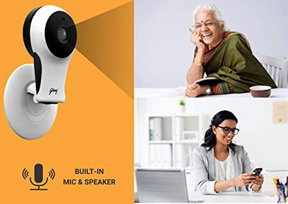 Godrej EVE NX Cube Security Camera, White