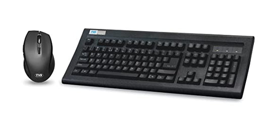 TVS ELECTRONICS Platina Wireless Mechanical Keyboard Mouse Combo (Black)