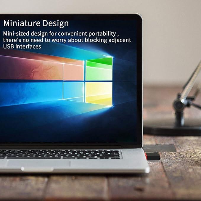 Tenda U3 WiFi Dongle 300Mbps USB Wireless Adapter, 2.4GHz, 2 Internal Antennas,USB 2.0 (Black)