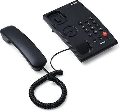 Hola ! TF-500 Basic Corded Landline Phone (Black)