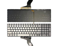 Laptop Keyboard For HP 15-BS, HP 15-B Series Silver With Backlight