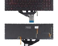 Laptop Keyboard for HP Omen 15-DC, 15-DC1018ca, 15-DH, 15-DH002NR, 15-DH0161T With RGB Backlight and Red Keys