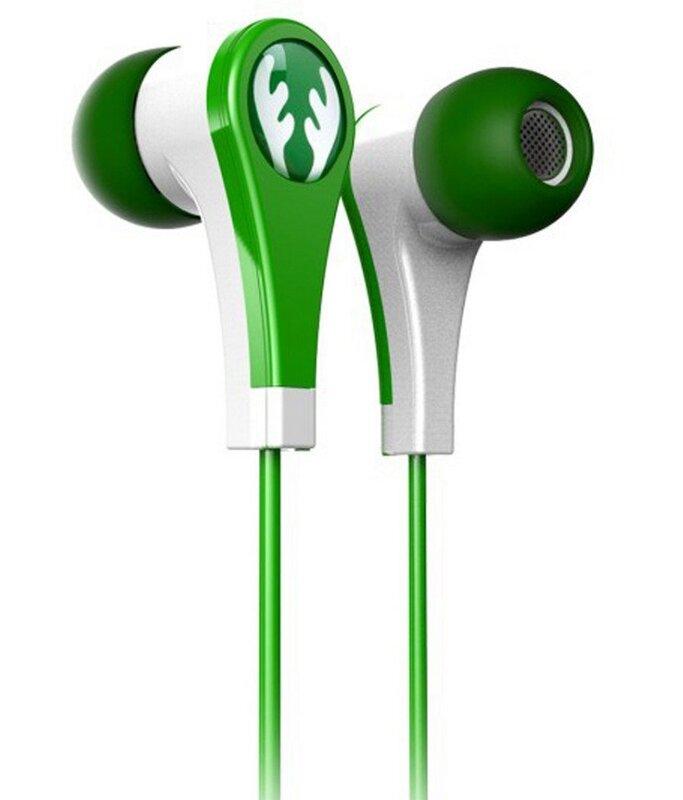 iFrogz (IF-ANE-DER) Wired Earbuds  Safe Volume Limiting, In-Ear Design, Tangle-Free Cable, Comfortable Fit for Kids and Adults  Green