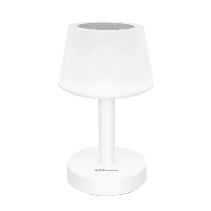 Portronics iLUMI, a Portable LED Lamp with Bluetooth Speaker, Color Changing LED Mood Light, 2000mAh Rechargeable Battery