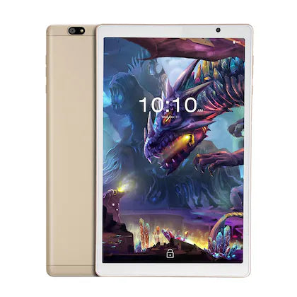 iBall iTAB MovieZ Tablet 25.5cm (10.1 , 32 GB, Wi-Fi + 4G LTE ), Champagne Gold