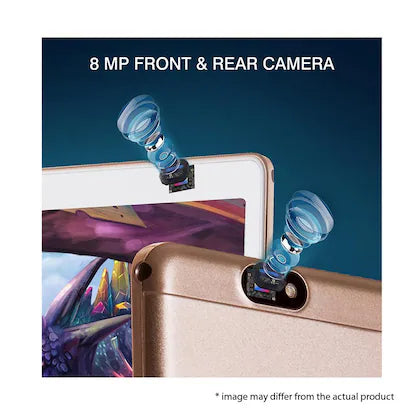 iBall iTAB MovieZ Tablet 25.5cm (10.1 , 32 GB, Wi-Fi + 4G LTE ), Champagne Gold