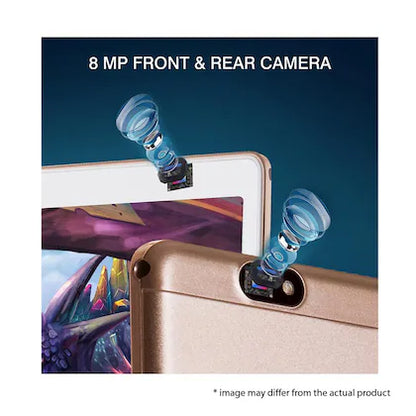 iBall iTAB MovieZ Tablet 25.5cm (10.1 , 32 GB, Wi-Fi + 4G LTE ), Champagne Gold